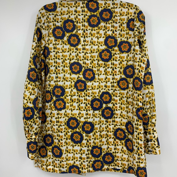 Vintage Womens large Blouse Top Retro MCM 70’s - Picture 5 of 6
